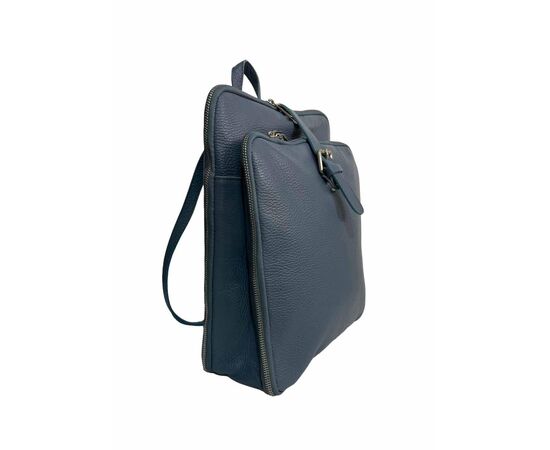 Купить Кожаная сумка Italian Bags Рюкзак Italian Bags 96835_sky Кожаный Синий, фото , изображение 2, характеристики, отзывы