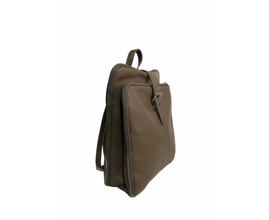 Купить Кожаная сумка Italian Bags Рюкзак Italian Bags 96835_taupe Кожаный Серо-коричневый, фото , изображение 2, характеристики, отзывы