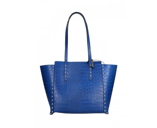 Купить Кожаная сумка Italian Bags Сумка На Каждый День Italian Bags 10083_blue Кожаная Синий, фото , изображение 2, характеристики, отзывы