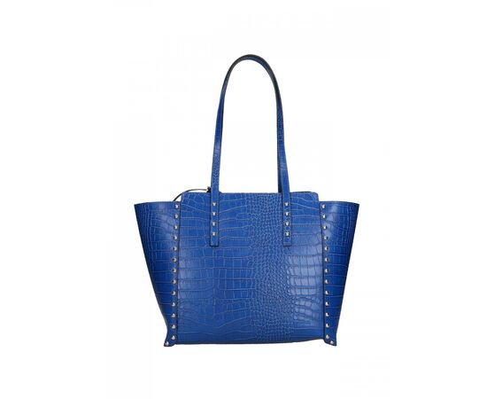 Купить Кожаная сумка Italian Bags Сумка На Каждый День Italian Bags 10083_blue Кожаная Синий, фото , изображение 5, характеристики, отзывы