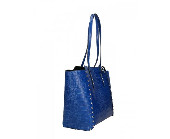 Купить Кожаная сумка Italian Bags Сумка На Каждый День Italian Bags 10083_blue Кожаная Синий, фото , изображение 6, характеристики, отзывы