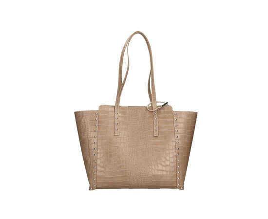 Купить Кожаная сумка Italian Bags Сумка На Каждый День Italian Bags 10083_taupe Кожаная Таупе, фото , изображение 5, характеристики, отзывы