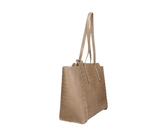 Купить Кожаная сумка Italian Bags Сумка На Каждый День Italian Bags 10083_taupe Кожаная Таупе, фото , изображение 6, характеристики, отзывы