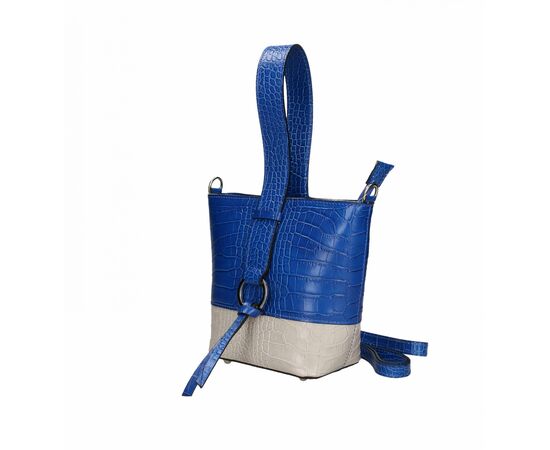 Купить Кожаная сумка Italian Bags Сумка На Каждый День Italian Bags 10359_blue Кожаная Синий, фото , изображение 3, характеристики, отзывы