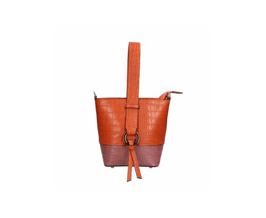 Купить Кожаная сумка Italian Bags Сумка На Каждый День Italian Bags 10359_orange Кожаная Оранжевый, фото , изображение 2, характеристики, отзывы