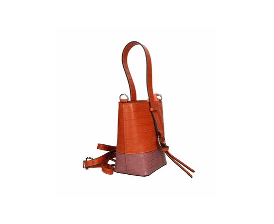 Купить Кожаная сумка Italian Bags Сумка На Каждый День Italian Bags 10359_orange Кожаная Оранжевый, фото , изображение 6, характеристики, отзывы