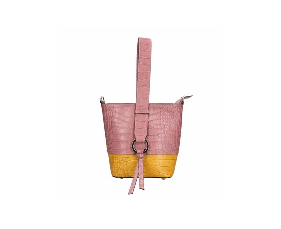 Купить Кожаная сумка Italian Bags Сумка На Каждый День Italian Bags 10359_roze Кожаная Розовый, фото , изображение 2, характеристики, отзывы