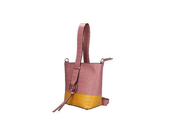 Купить Кожаная сумка Italian Bags Сумка На Каждый День Italian Bags 10359_roze Кожаная Розовый, фото , изображение 3, характеристики, отзывы