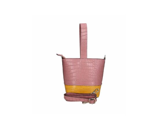 Купить Кожаная сумка Italian Bags Сумка На Каждый День Italian Bags 10359_roze Кожаная Розовый, фото , изображение 5, характеристики, отзывы