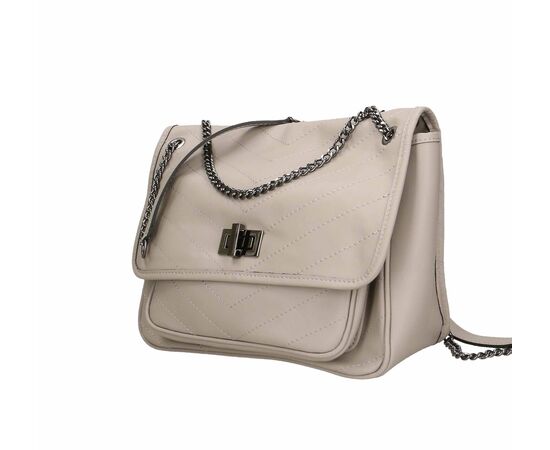 Купить Кожаная сумка Italian Bags Клатч Italian Bags 10696_beige1 Кожаный Бежевый, фото , изображение 3, характеристики, отзывы