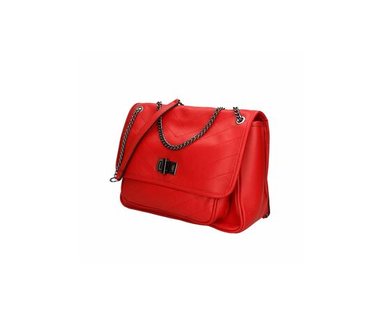 Купить Кожаная сумка Italian Bags Клатч Italian Bags 10696_red Кожаный Красный, фото , изображение 3, характеристики, отзывы