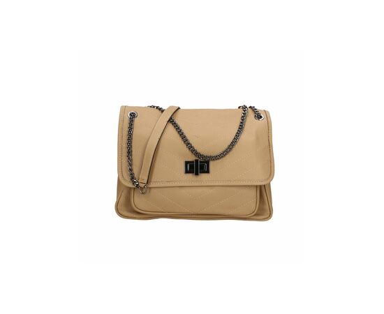 Купить Кожаная сумка Italian Bags Клатч Italian Bags 10696_taupe Кожаный Серо-коричневый, фото , изображение 2, характеристики, отзывы