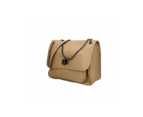 Купить Кожаная сумка Italian Bags Клатч Italian Bags 10696_taupe Кожаный Серо-коричневый, фото , изображение 3, характеристики, отзывы