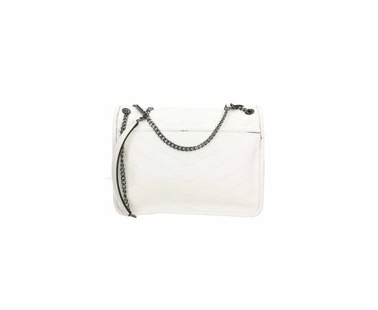 Купить Кожаная сумка Italian Bags Клатч Italian Bags 10696_white Кожаный Белый, фото , изображение 5, характеристики, отзывы