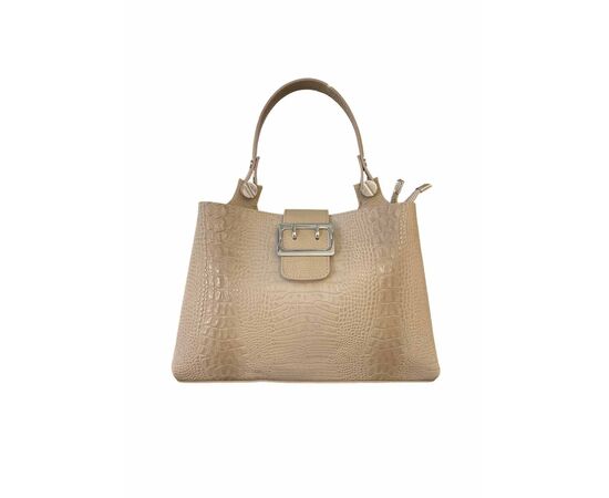 Придбати Кожаная сумка Italian Bags Деловая Сумка Italian Bags 108540_taupe Кожаная Серо-коричневый, image , характеристики, відгуки