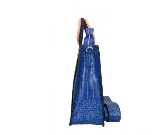 Купить Кожаная сумка Italian Bags Деловая сумка Italian Bags 11044_blue Кожаная Синий, фото , изображение 4, характеристики, отзывы