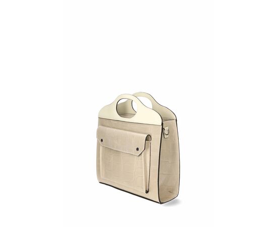 Купить Кожаная сумка Italian Bags Деловая Сумка Italian Bags 11100_beige Кожаная Бежевый, фото , изображение 2, характеристики, отзывы