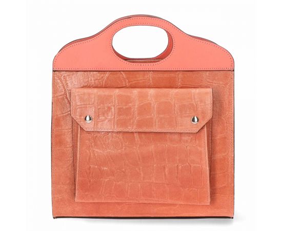 Купить Кожаная сумка Italian Bags Деловая Сумка Italian Bags 11100_corale Кожаная Kоралловый, фото , характеристики, отзывы