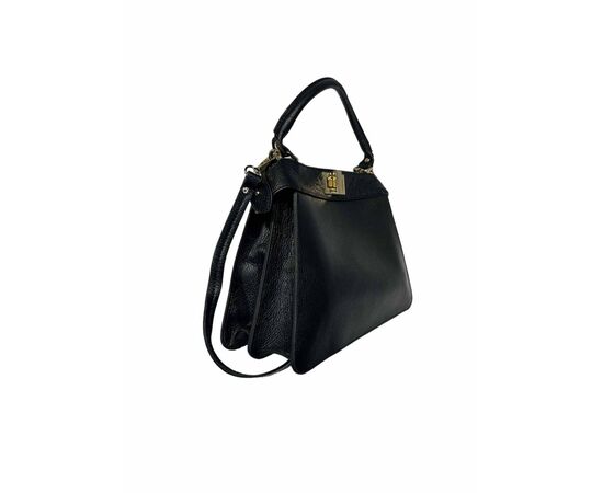 Купить Кожаная сумка Italian Bags Деловая Сумка Italian Bags 111086_black Кожаная Черный, фото , изображение 2, характеристики, отзывы