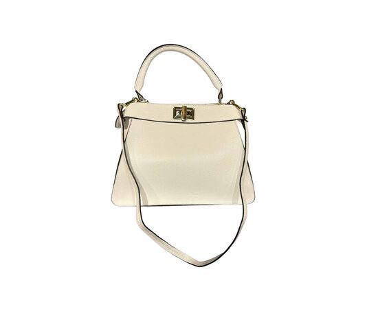 Купить Кожаная сумка Italian Bags Деловая Сумка Italian Bags 111086_white Кожаная Белый, фото , изображение 3, характеристики, отзывы