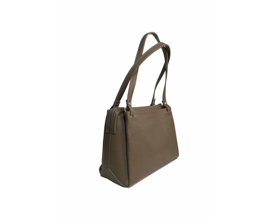 Купить Кожаная сумка Italian Bags Деловая Сумка Italian Bags 113332_taupe Кожаная Серо-коричневый, фото , изображение 2, характеристики, отзывы