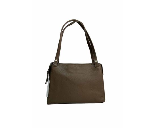 Купить Кожаная сумка Italian Bags Деловая Сумка Italian Bags 113332_taupe Кожаная Серо-коричневый, фото , изображение 3, характеристики, отзывы