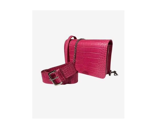 Купить Кожаная сумка Italian Bags Клатч Italian Bags 11487_fuxia Кожаный Фуксия, фото , характеристики, отзывы