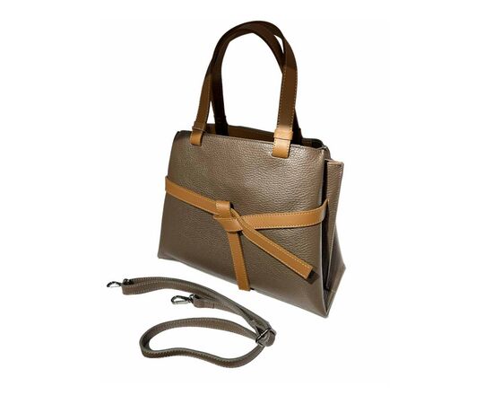 Придбати Кожаная сумка Italian Bags Деловая Сумка Italian Bags 11526_taupe Кожаная Серо-коричневый, image , характеристики, відгуки