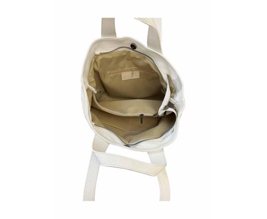 Придбати Кожаная сумка Italian Bags Сумка На Каждый День Italian Bags 11535_white Кожаная Белый, image , зображення 5, характеристики, відгуки