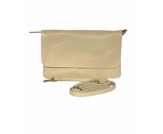 Купить Кожаная сумка Italian Bags Клатч Italian Bags 11559_beige Кожаный Бежевый, фото , изображение 3, характеристики, отзывы