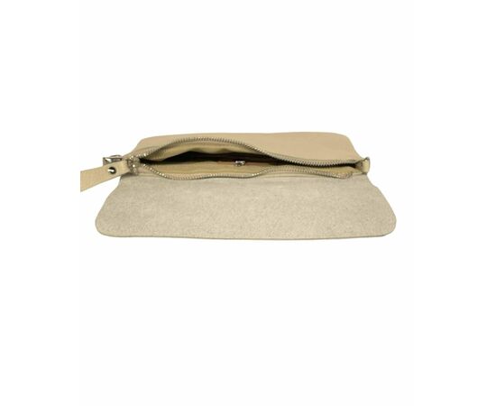 Купить Кожаная сумка Italian Bags Клатч Italian Bags 11559_beige Кожаный Бежевый, фото , изображение 4, характеристики, отзывы