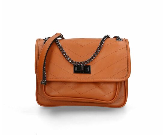 Купить Кожаная сумка Italian Bags Клатч Italian Bags 11694_cuoio Кожаный Коньячный, фото , характеристики, отзывы