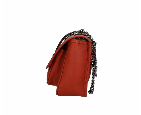 Купить Кожаная сумка Italian Bags Клатч Italian Bags 11694_papaya Кожаный Оранжевый, фото , изображение 4, характеристики, отзывы