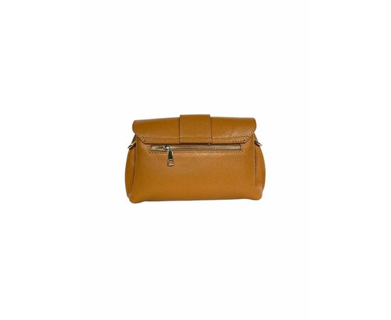 Купить Кожаная сумка Italian Bags Клатч Italian Bags 11696_cuoio Кожаный Светло-коричневый, фото , изображение 3, характеристики, отзывы