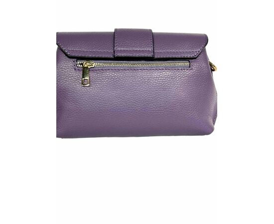 Купить Кожаная сумка Italian Bags Клатч Italian Bags 11696_viola Кожаный Синий, фото , изображение 3, характеристики, отзывы