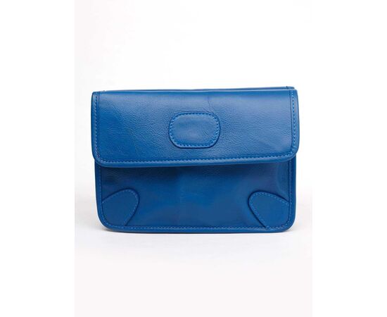 Купить Кожаная сумка Italian Bags Клатч Italian Bags 11725_blue Кожаный Синий, фото , характеристики, отзывы