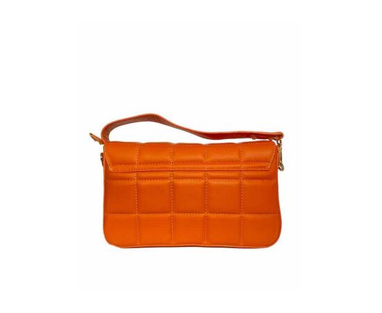 Купить Кожаная сумка Italian Bags Клатч Italian Bags 11813_orange Кожаный Оранжевый, фото , изображение 3, характеристики, отзывы