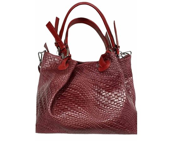 Купить Кожаная сумка Italian Bags Сумка На Каждый День Italian Bags 11875_red Кожаная Красный, фото , изображение 2, характеристики, отзывы