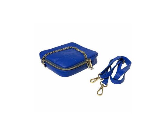 Придбати Кожаная сумка Italian Bags Клатч Italian Bags 11890_blue Кожаный Синий, image , характеристики, відгуки