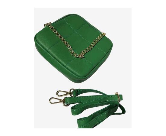 Придбати Кожаная сумка Italian Bags Клатч Italian Bags 11890_green Кожаный Зеленый, image , характеристики, відгуки