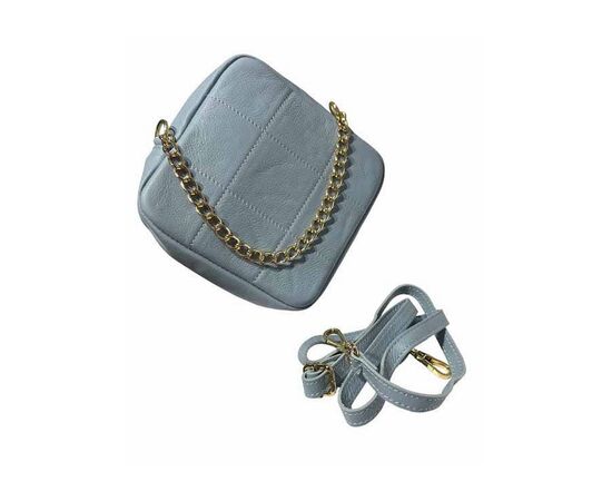 Купить Кожаная сумка Italian Bags Клатч Italian Bags 11890_light_blue Кожаный Синий, фото , характеристики, отзывы