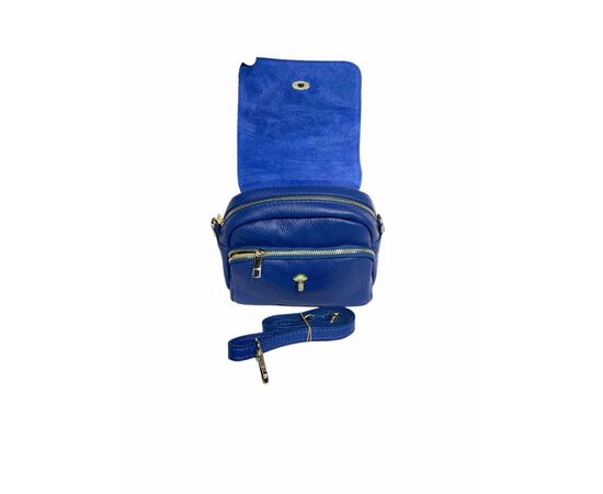 Купить Кожаная сумка Italian Bags Клатч Italian Bags 11946_blue Кожаный Синий, фото , изображение 4, характеристики, отзывы