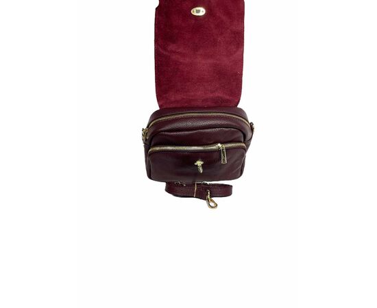 Купить Кожаная сумка Italian Bags Клатч Italian Bags 11946_bordo Кожаный Бордовый, фото , изображение 4, характеристики, отзывы