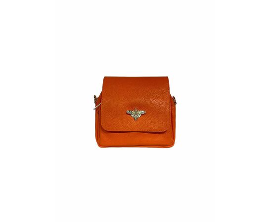 Придбати Кожаная сумка Italian Bags Клатч Italian Bags 11946_orange Кожаный Оранжевый, image , характеристики, відгуки