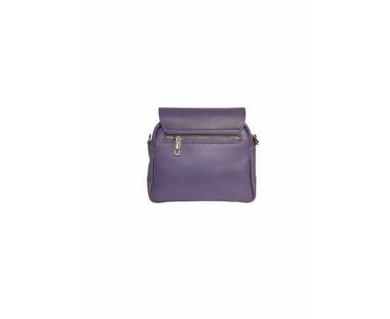 Купить Кожаная сумка Italian Bags Клатч Italian Bags 11946_viola Кожаный Синий, фото , изображение 3, характеристики, отзывы