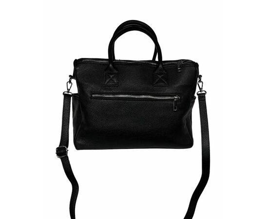 Купить Кожаная сумка Italian Bags Деловая Сумка Italian Bags 11948_black Кожаная Черный, фото , изображение 3, характеристики, отзывы