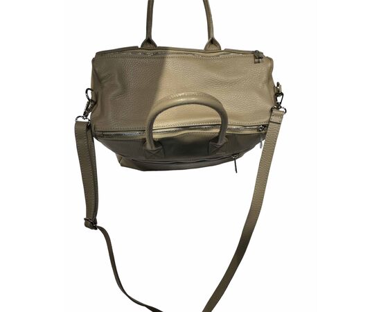 Купить Кожаная сумка Italian Bags Деловая Сумка Italian Bags 11948_taupe Кожаная Серо-коричневый, фото , изображение 4, характеристики, отзывы