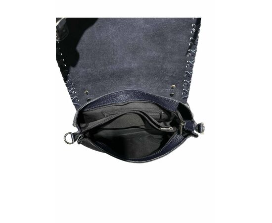 Купить Кожаная сумка Italian Bags Сумка На Каждый День Italian Bags 11963_dark_blue Кожаная Синий, фото , изображение 5, характеристики, отзывы