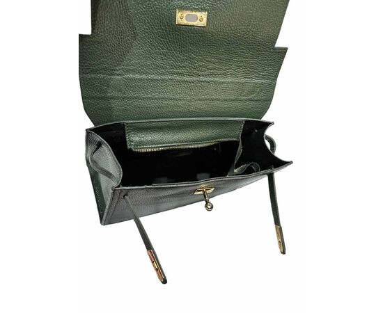 Придбати Кожаная сумка Italian Bags Деловая Сумка Italian Bags 11988_dark_green Кожаная Зеленый, image , зображення 4, характеристики, відгуки