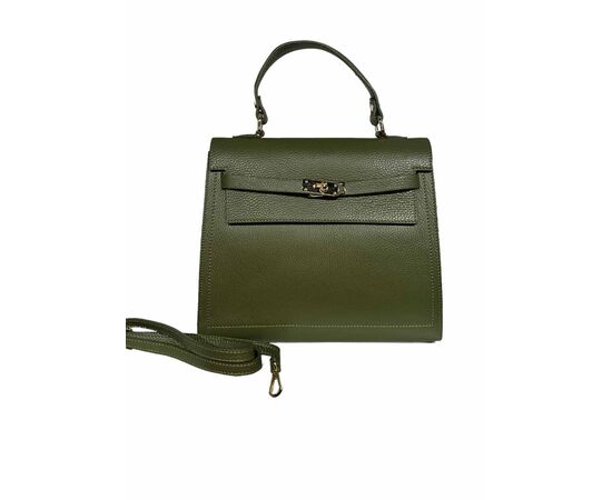 Придбати Кожаная сумка Italian Bags Деловая Сумка Italian Bags 11988_green Кожаная Зеленый, image , характеристики, відгуки